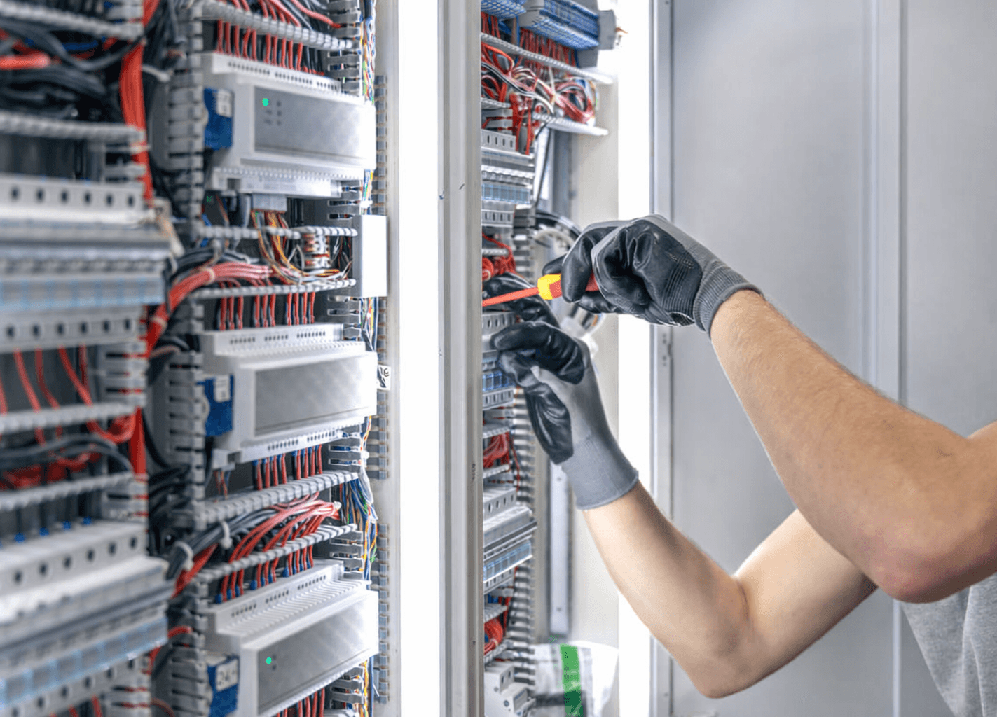 Elektricien achtergrond